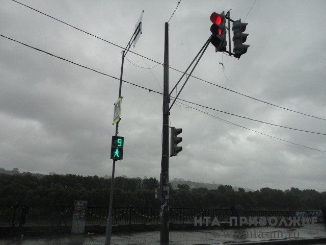 Пять светофоров не работают в Нижнем Новгороде 13 июня