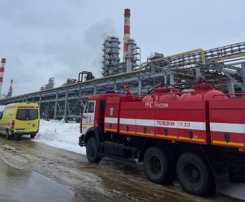 Открытое горение после атаки БПЛА на НПЗ в Нижегородской области ликвидировано
