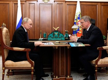 Владимир Путин поддержал участие Радия Хабирова в выборах главы Башкирии