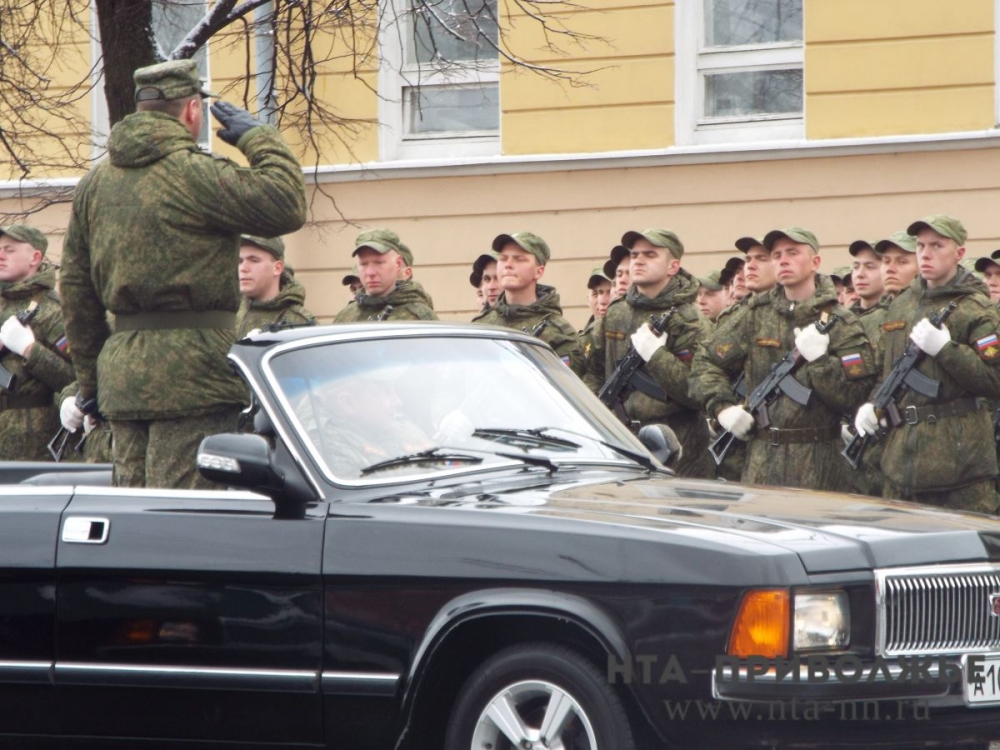 Репетиция парада Победы прошла в Нижнем Новгороде 15 апреля