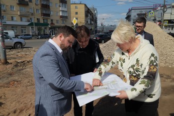 Благоустройство четырёх общественных пространств начали в Канавинском районе Нижнего Новгорода