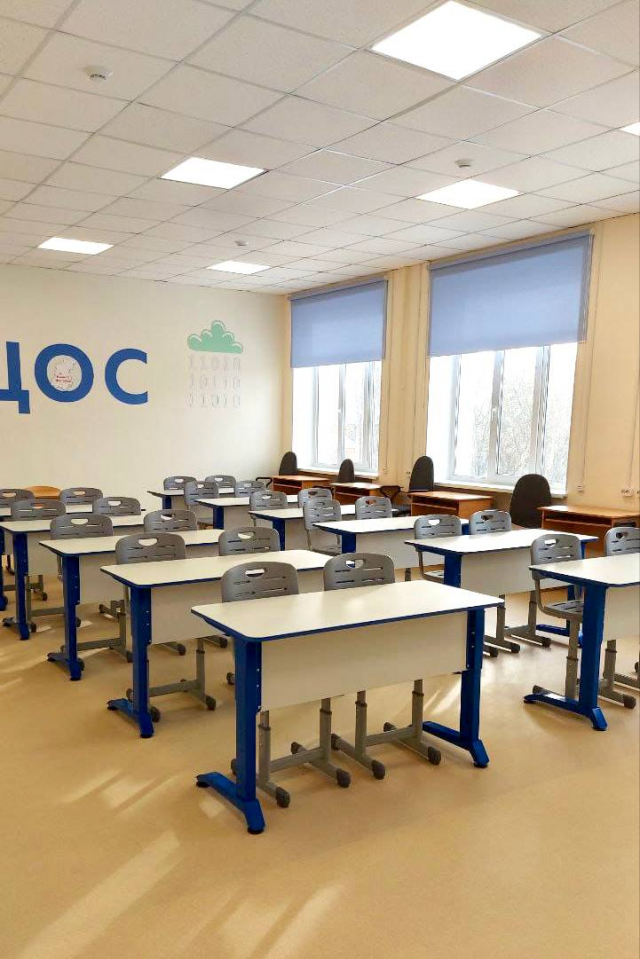 Занятия в отремонтированной нижегородской школе № 167 возобновятся с 15 марта