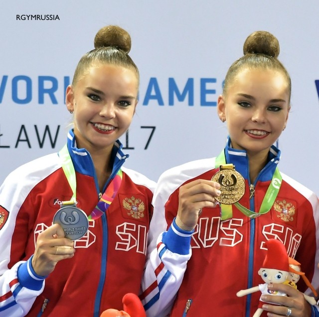 Нижегородские гимнастки Дина и Арина Аверины завоевали шесть медалей на проходившем в Италии этапе Кубка мира