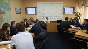 Алексей Ладыков провел встречу с ведущими архитекторами города по вопросу благоустройства Московской набережной в Чебоксарах