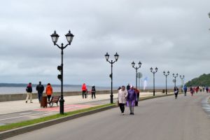 День Волги отметили на обновленной Московской набережной в Чебоксарах 