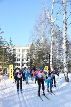 Лыжные гонки прошли в рамках спартакиады "АПЗ"