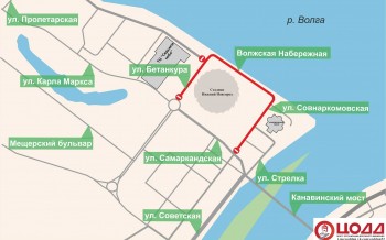 Движение транспорта у стадиона &quot;Нижний Новгород&quot; будет приостановлено 16 сентября