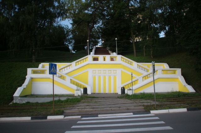 Ремонт Театральной лестницы в Нижнем Новгороде может начаться уже летом 2017 года