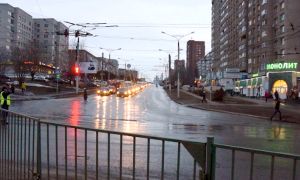 Пофазный разъезд транспортных потоков организован по ул. М. Горького в Чебоксарах